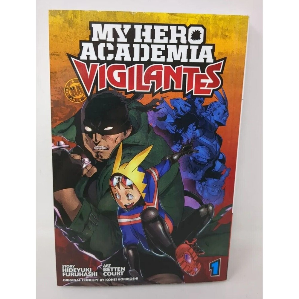 My Hero Academia Vigilantes Volume 1 Manga Book‎ Graphic Novel Comic VTG